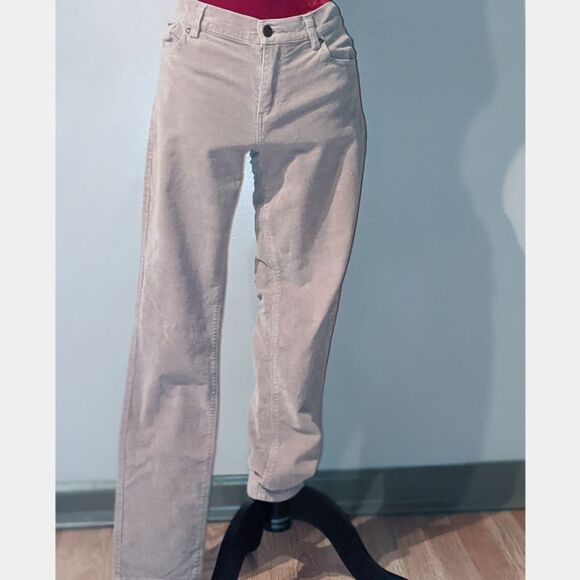 New York and Company Light Brown Corduroy Pants Size 6 - Picture 3 of 6